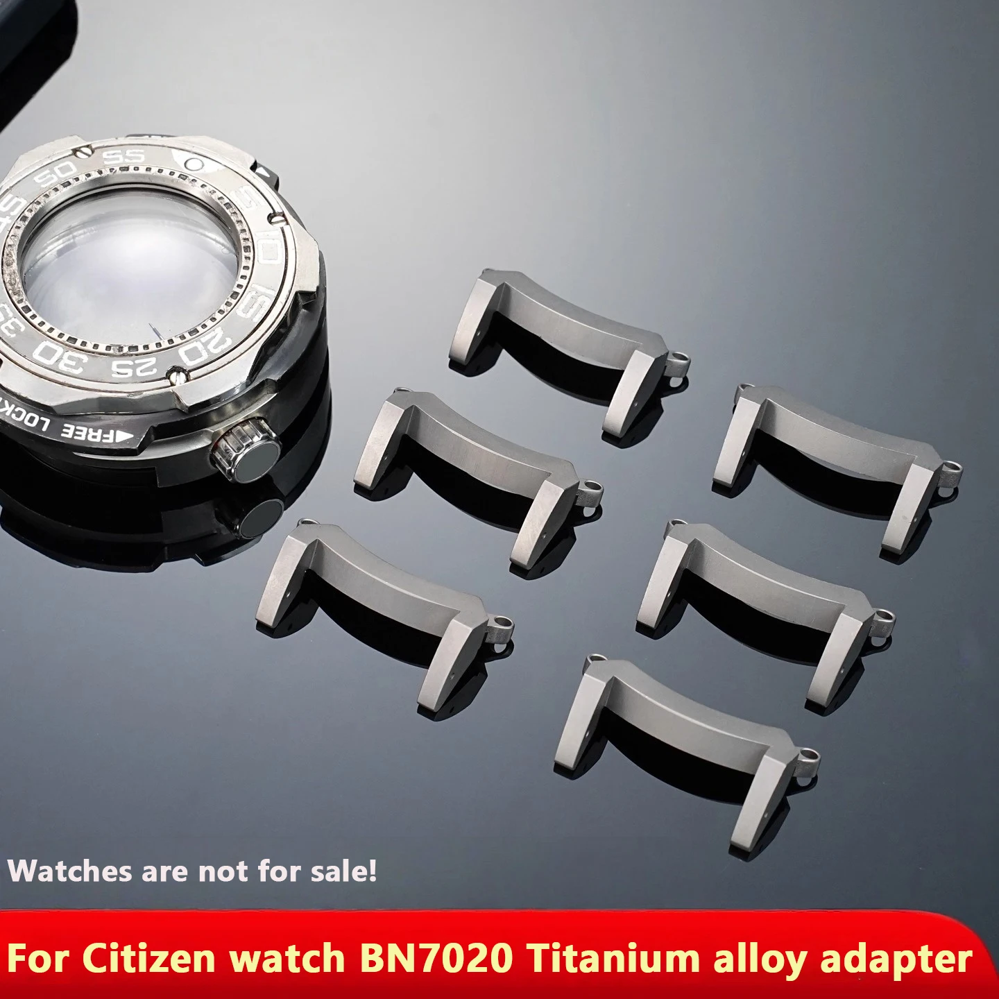 Адаптер ремешка BN7020 для Citizen Watch BN7020 Super Monster, модификация часов, разъем из титанового сплава, подходит для ремешка для часов 22 мм