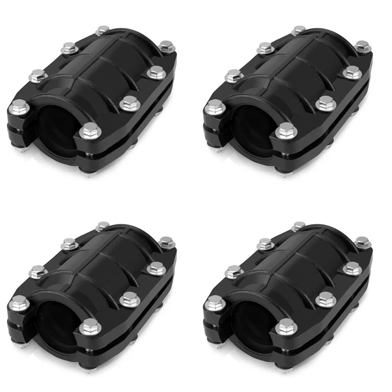 A76I-4X Pipe Repair Clamp 3/4 Inch, Water Pipe Leak Repair Clamp, Pipe Repair Kit, Suitable For Outer Diameter 20Mm Pipes
