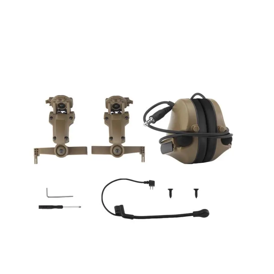 casque-tactique-avec-casque-c5-ensemble-de-communication-tenue-de-prise-de-vue-sur-film-et-television-version-sans-reduction-du-bruit