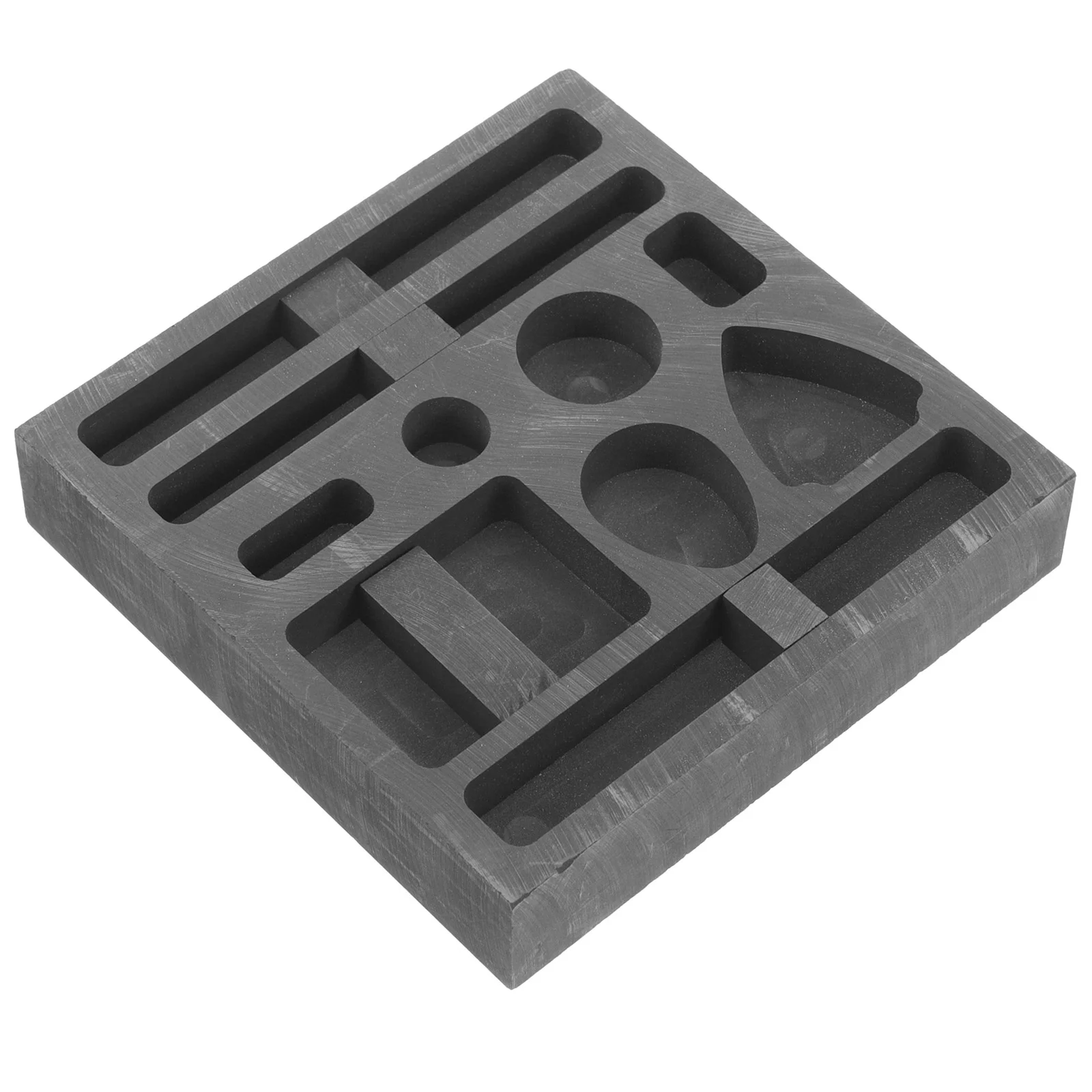 Graphite Oil Tank Mold Molds for Casting Metal Melting Tool DIY Gold Porous Jewelry Model Sand Smelting