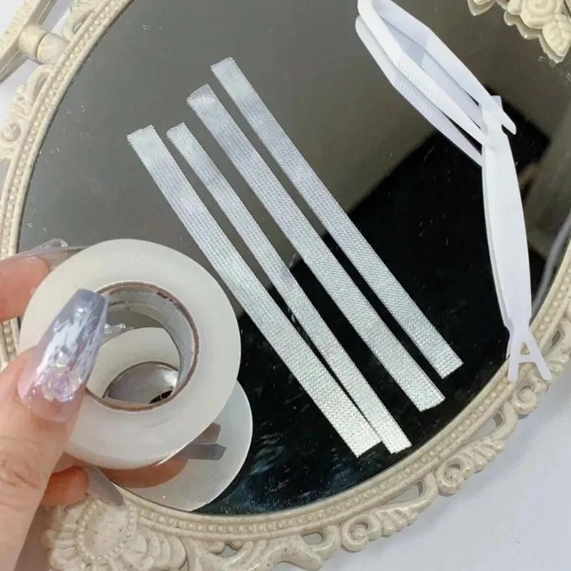 DIY クリアインビジブルフェイスリフティングテープ通気性のあるスキンフェイスリフティングしわパッチ二重まぶたリフト COS 専用テープ化粧品