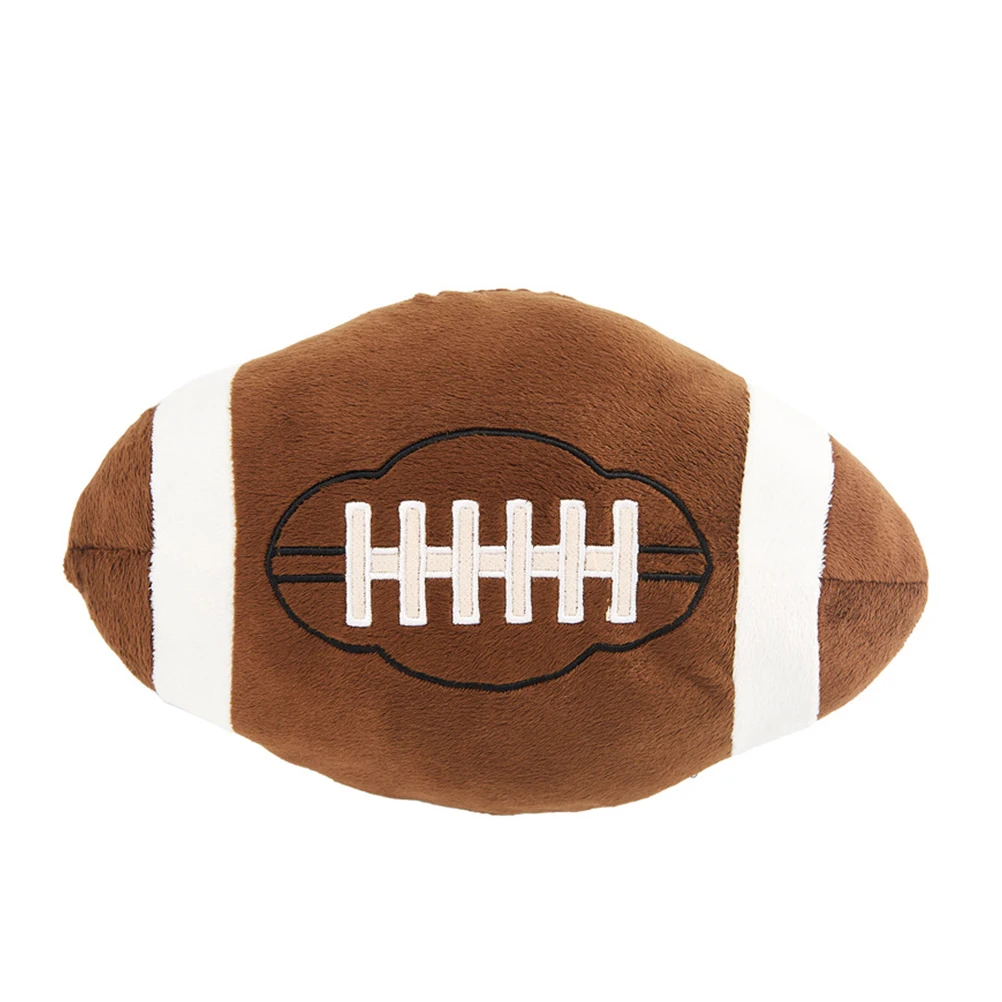 

Baby Football Decorative Pillow Decorations for Home Room Boys Plushies