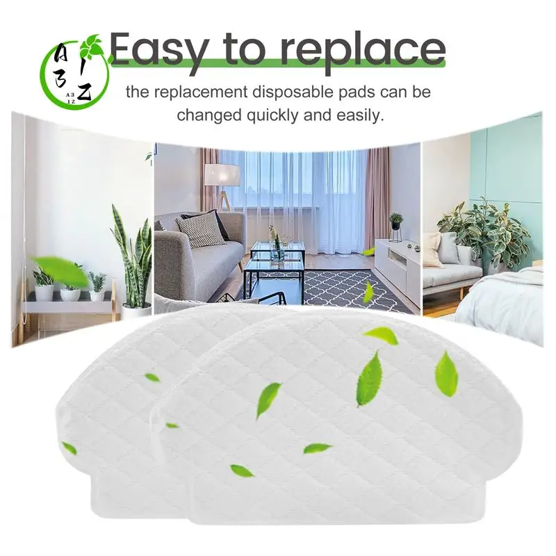 

A31Z-50 Pack Disposable Mopping Pads Compatible For Ecovacs Deebot OZMO N7 / T5 / OZMO 920 / OZMO 950 Robot Vacuum Cleaner