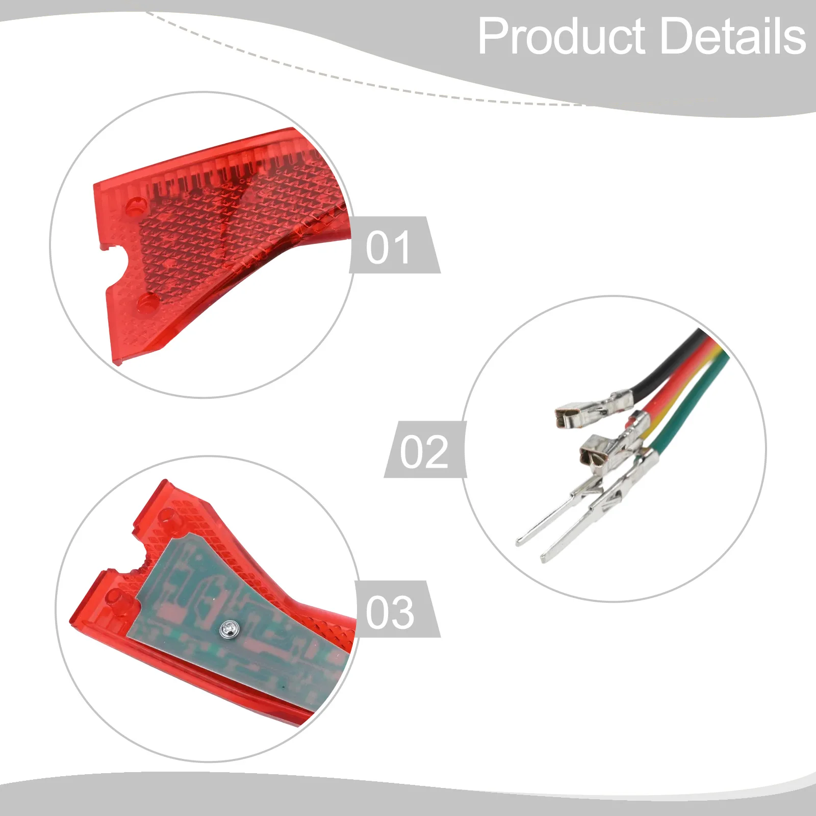 

Electric Scooter Parts Scooter Accessories Long-term Use Plastic Material Compact Size For Kugoo Electric Scooter