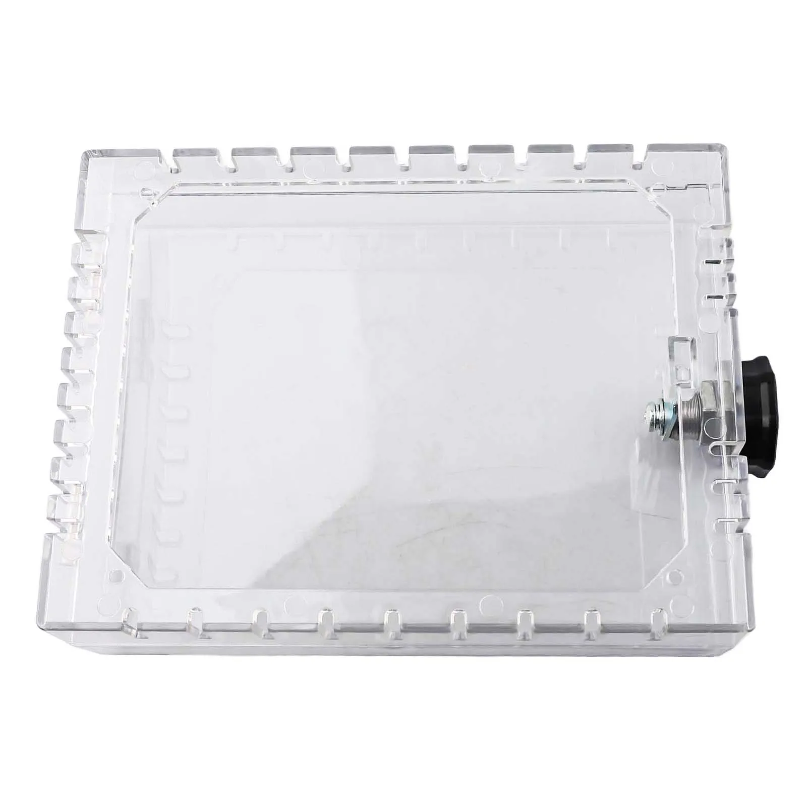 Combination Lock Box Transparent PC 3-digit Password Lock Energy Usage Control 21.5x14.5x6.5CM Energy Efficiency Management