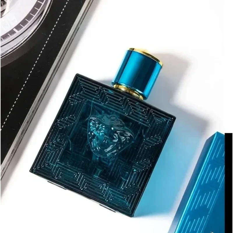 100 مللي Eros Flame Men Eau De Parfum Spray Tester Woody Notes مغطاة أو مكشوفة، عبوة عشوائية دقيقة