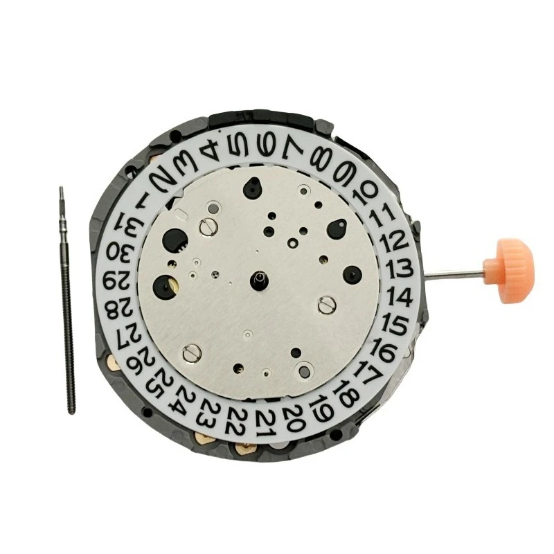 ملحقات حركة الساعة لحركة JS25، إبرة صغيرة بستة دبابيس 3/6/9، تقويم واحد #3