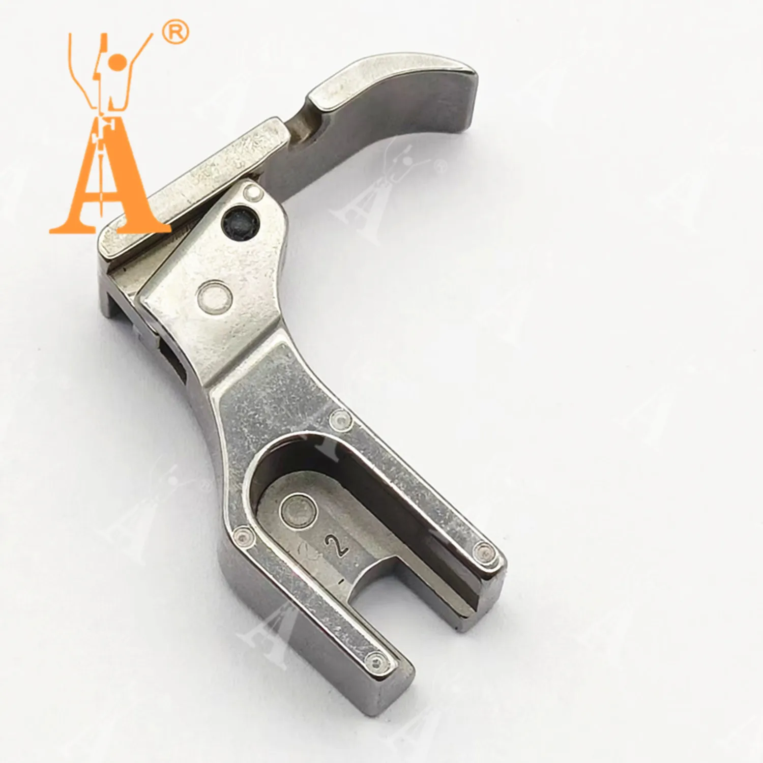 P36W قدم الضغط أحادية الجانب من الفولاذ بالكامل مع لوحة سفلية أوسع 10 مم لأجزاء ماكينات الخياطة