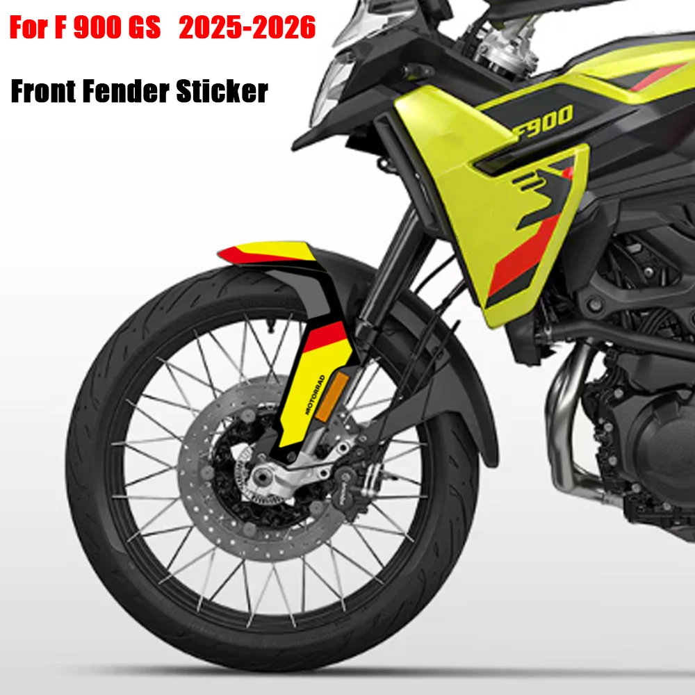 bmw-f900gs-2025-2026用パーソナリティステッカー、バイクフロントフェンダー用防水・耐傷装飾ステッカー
