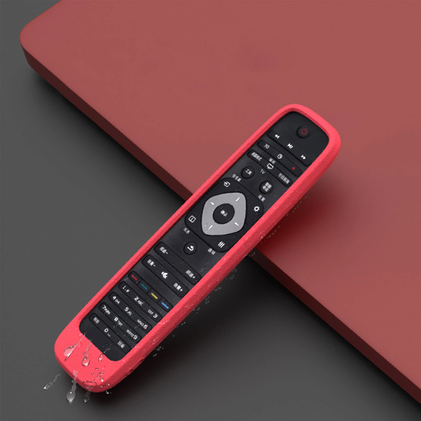 Pyłoszczelne pokrowce na pilota Philips SMART TV Stick Miękkie silikonowe etui na pilota Wymienna, odporna na wstrząsy osłona ochronna