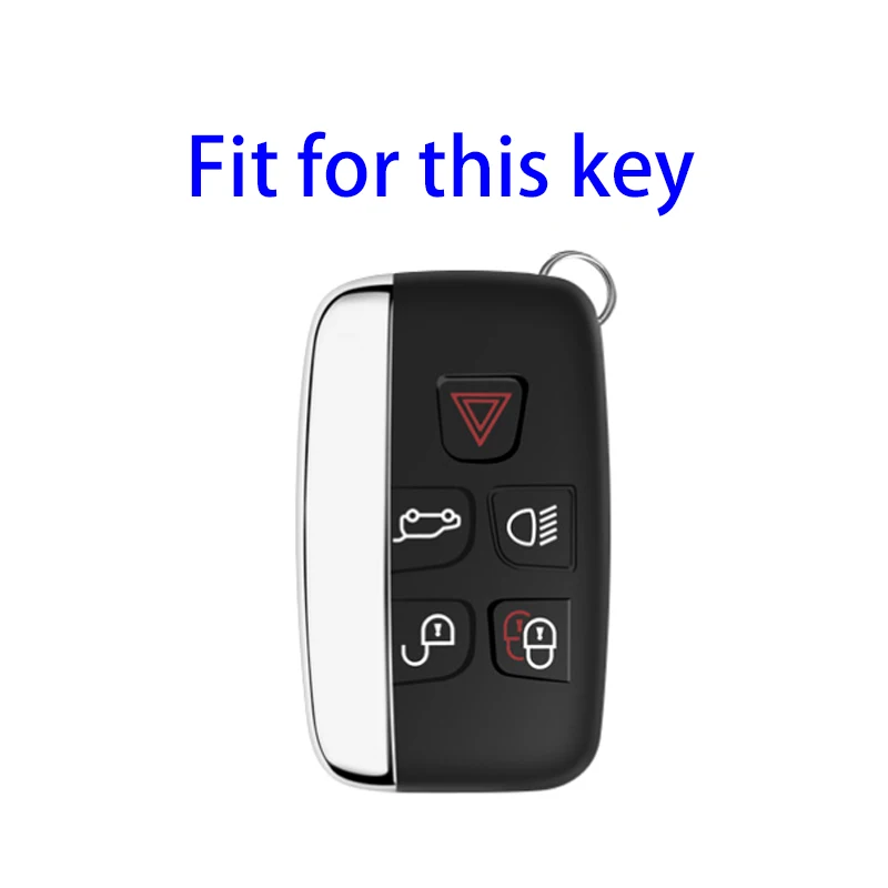 New TPU Car Key Case Cover For Range Rover Evoque Sport Aurora LR Discovery Evake Smart Card Remote Control Key Holder Keyless