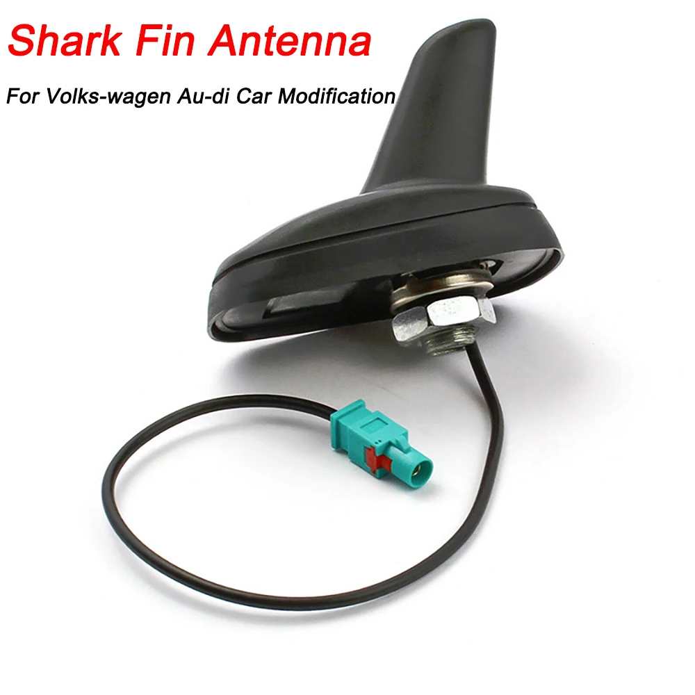 Shark Fin Antenna For Volks-wagen Focus Au-di Car Top Shark Fin Accessories Modified Antenna Radio Antenna Car Accessories