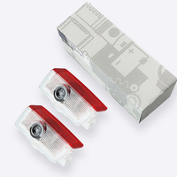 2PCS LED Car Door HD Laser Projector Lights Door Welcome Lamp For Mercedes Benz A C E GLC GLA GLE W205 W212 W213 X253 X156 W166