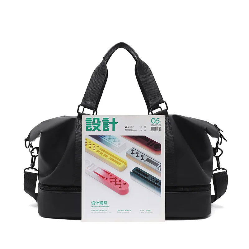 

Sports Bag Waterproof Yoga Fitness Training Gym Handbag with Shoe Compartment Large Capacity Overnight Pack Dry Wet Travel Bags