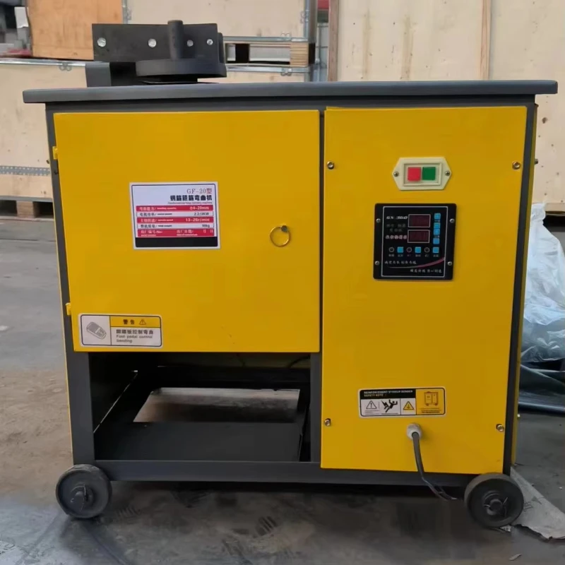 

GF20 Гибочная машина для стремян арматуры 6 16 мм Автоматическая гибочная машина для железных стержней Строительная площадка