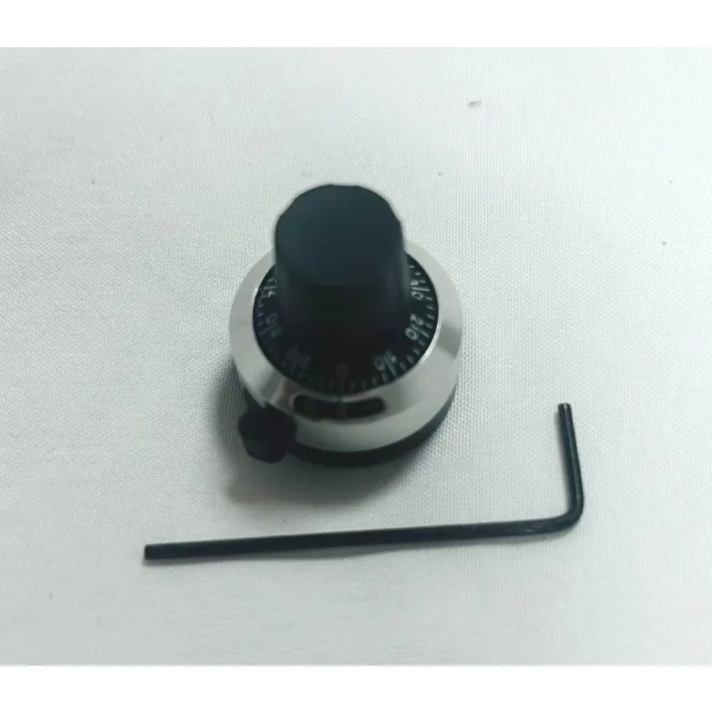 2696 multi-turn counting knob potentiometer with matching digital scale and locking knob cap - accessories