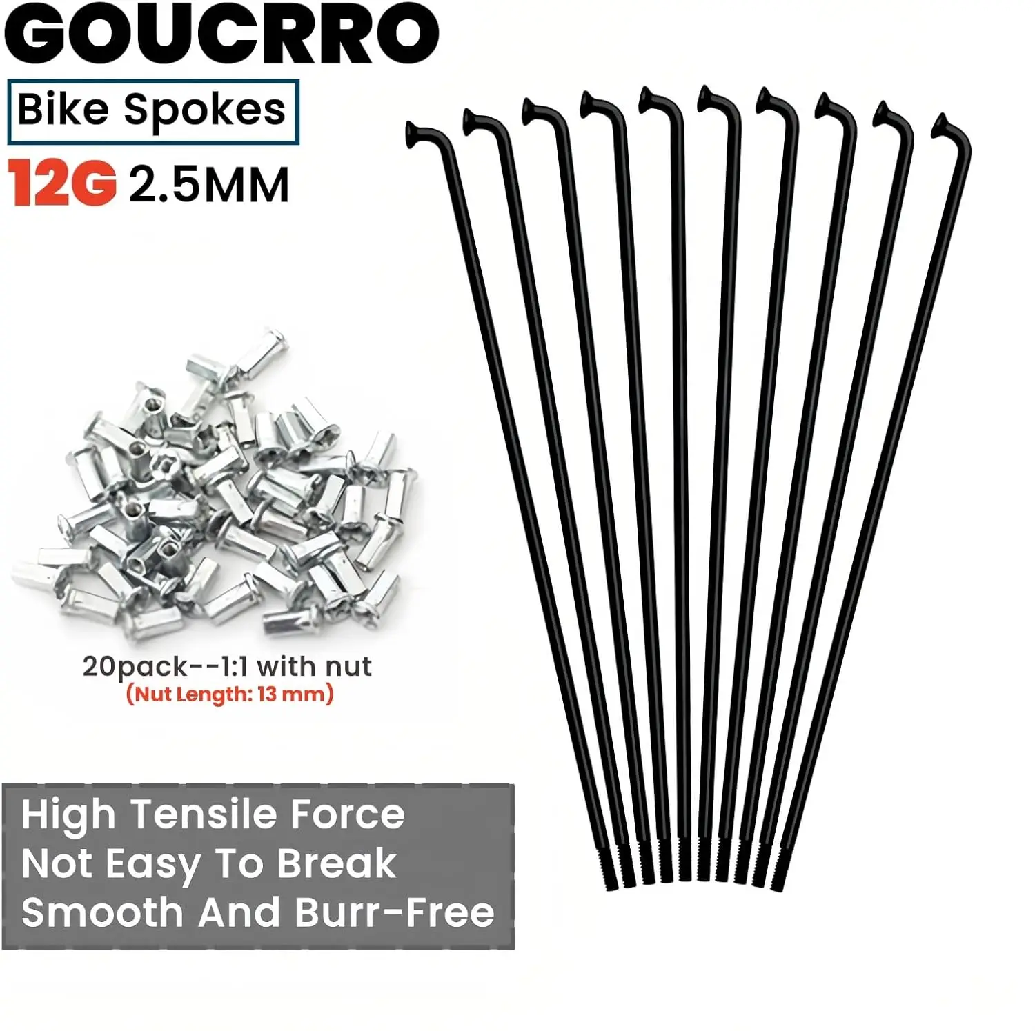 دراجة المتحدث دراجة كهربائية E-الدراجة ثلاثية العجلات عجلة 12 جرام 2.5 مللي متر الصلب 131 مللي متر-298 مللي متر مع الحلمات 20 قطعة #2