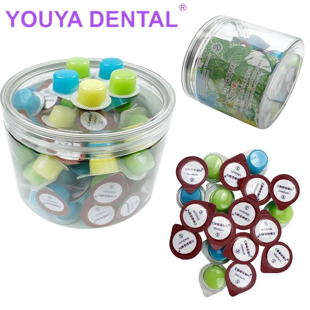 Dental Material Polishing Paste Stain Remover Oral Cleaning Polishing Jelly Type Independent Small Polishing Paste Dentist Tools