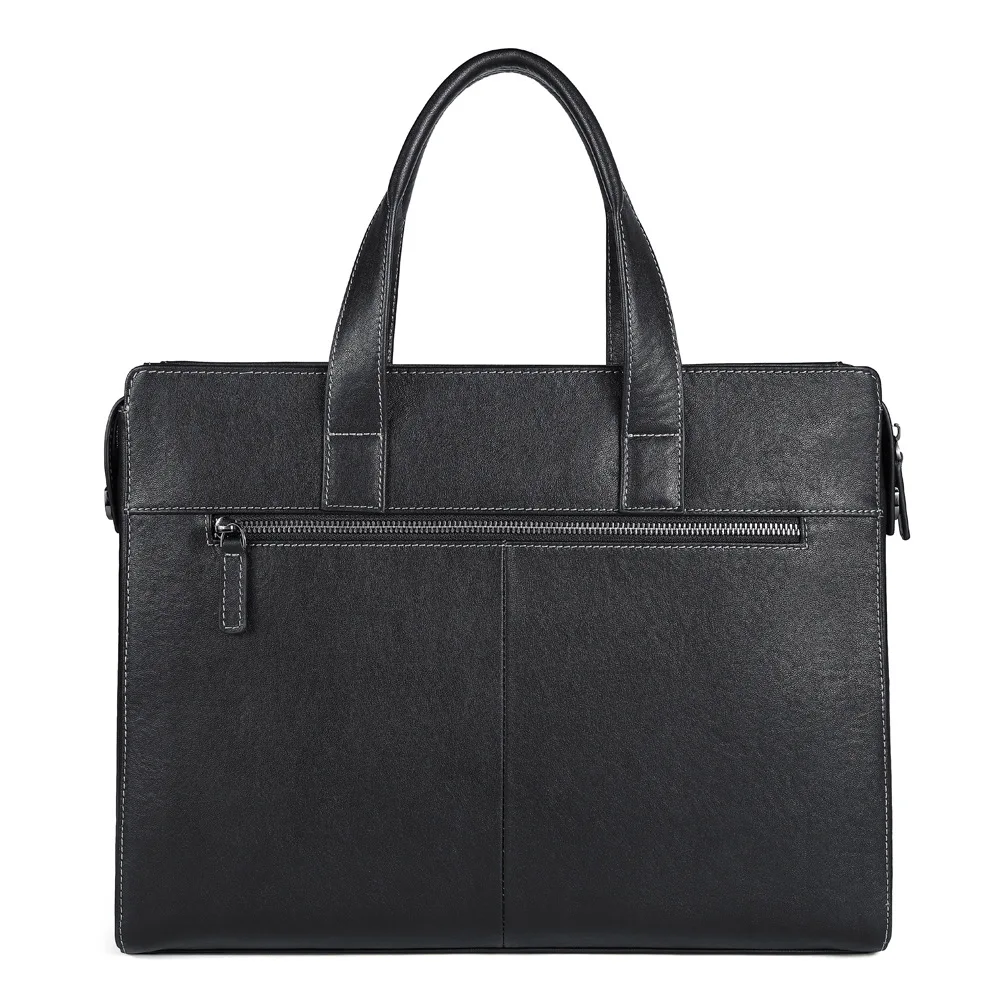 New Genuine Messenger Luxury Leather Briefcases Men Handbag Business Cowhide Briefcase Travel Office High-end Men's Shoulder Bag