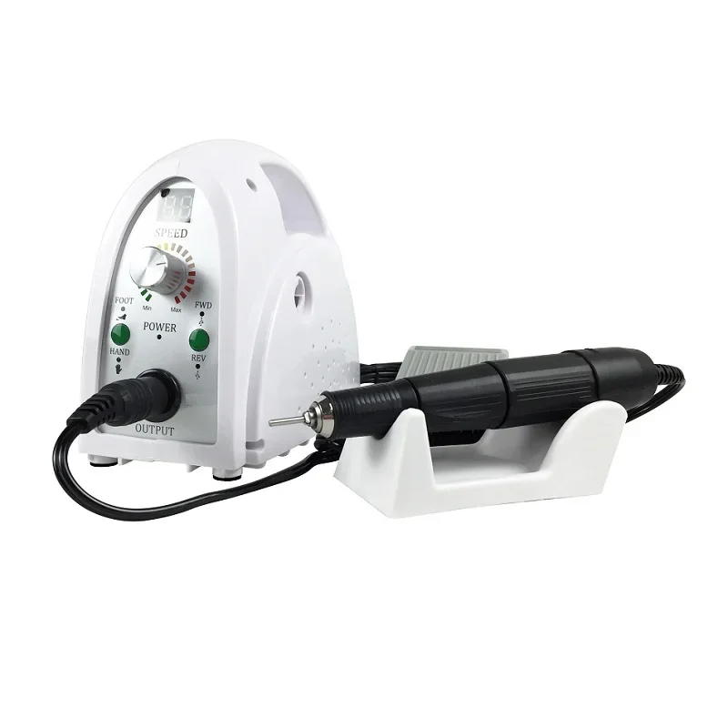 Trapano elettrico per unghie professionale per la cura delle unghie delle dita dei piedi 65W Macchina per manicure Kit per pedicure Trapano elettrico per lima per nail art