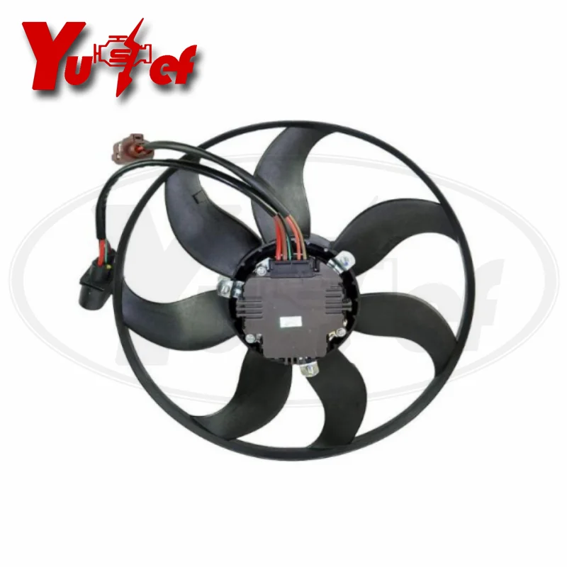 Quality Cooling Fan Assembly for VW TOURAN GOLF V CADDY III Box PASSAT JETTA EOS SCIROCCO 1T1 2KB 5M1 1K0959455J 3C0959455FJ