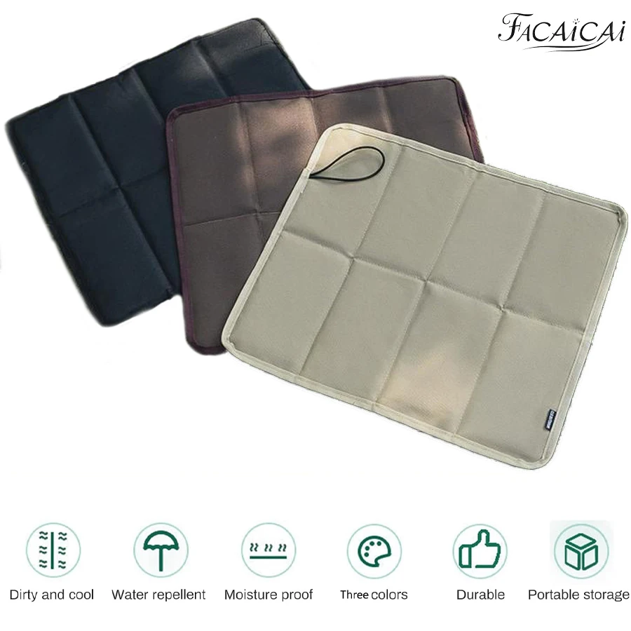 

Outdoor Sitting Pad,Moisture Proof Oxford Fabric Portable & Foldable Waterproof Picnic Blanket Suitable for Camping & Traveling.
