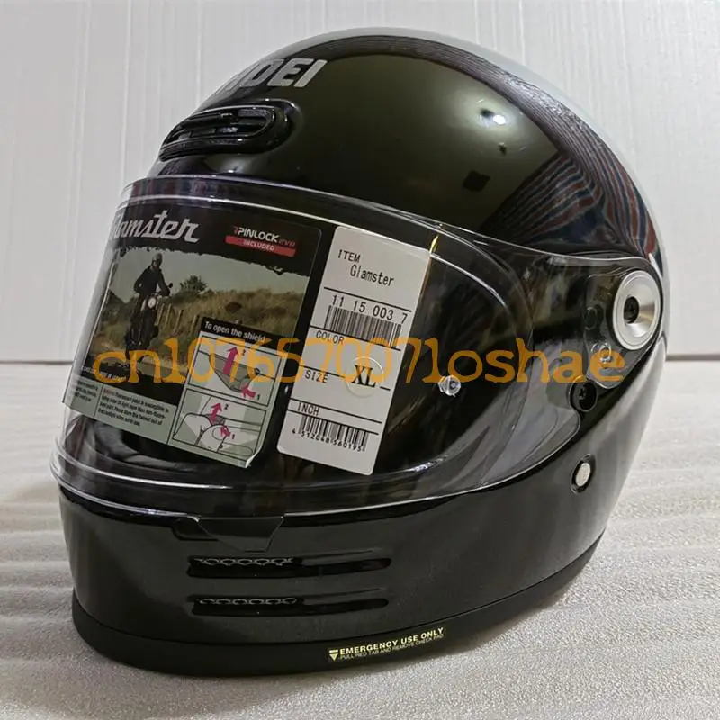 

SHOEI GLAMSTER High quality ABS vintage Japanese full face helmet. For Harley Motorcycle and Cruise Motorcycle Protective Helmet