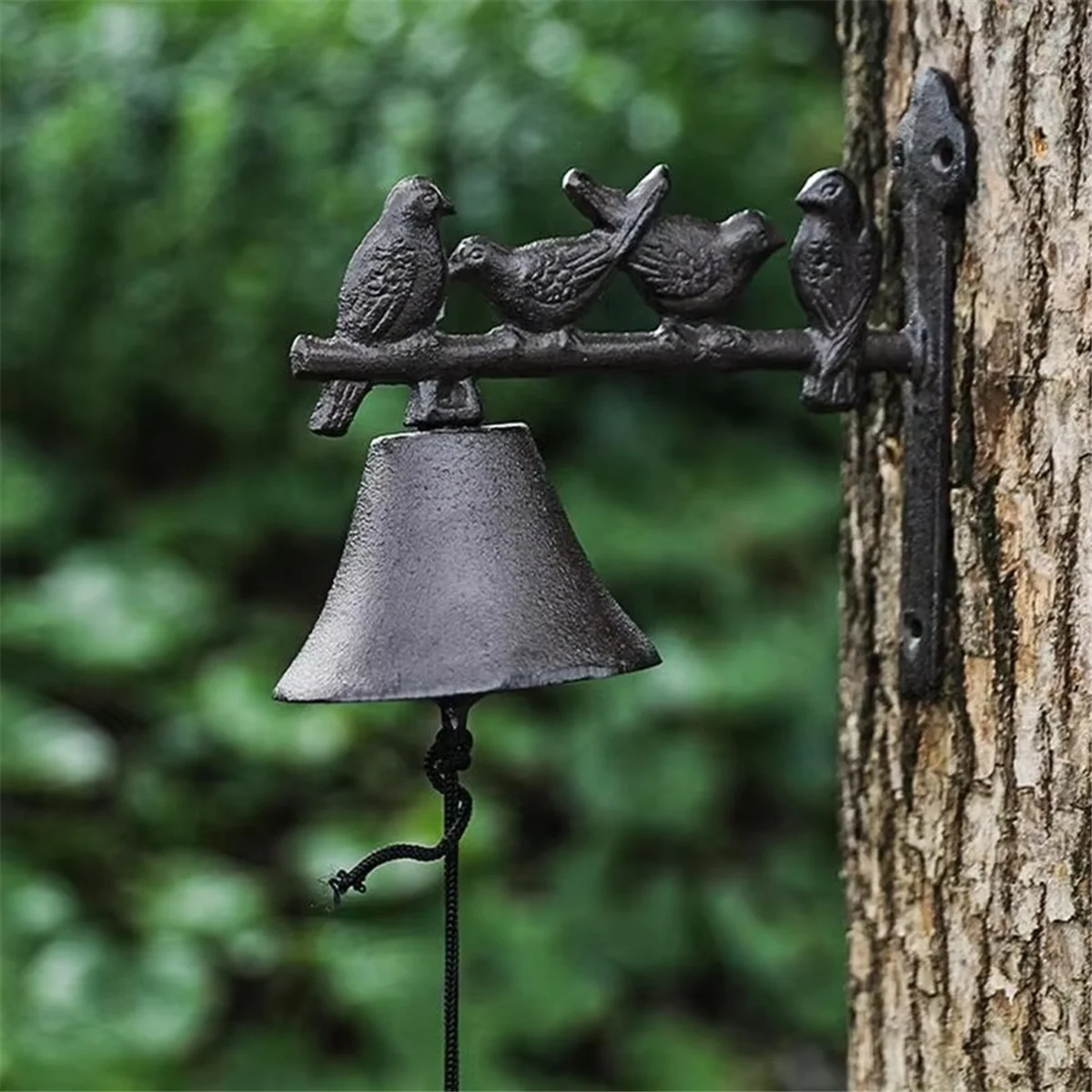 

Versatile Metal Birds Outdoor Decor Vintage Decoration Rustic Yard Decoration