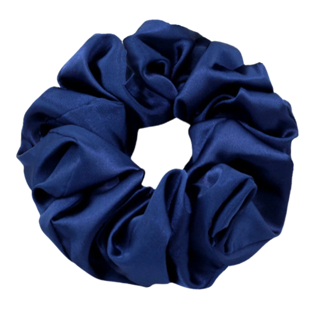 Fashion Oversized Silk Scrunchies for Women Korean Chiffon Elastic Hair Ties Ponytail Holder Headwear Chouchou Cheveux Femme