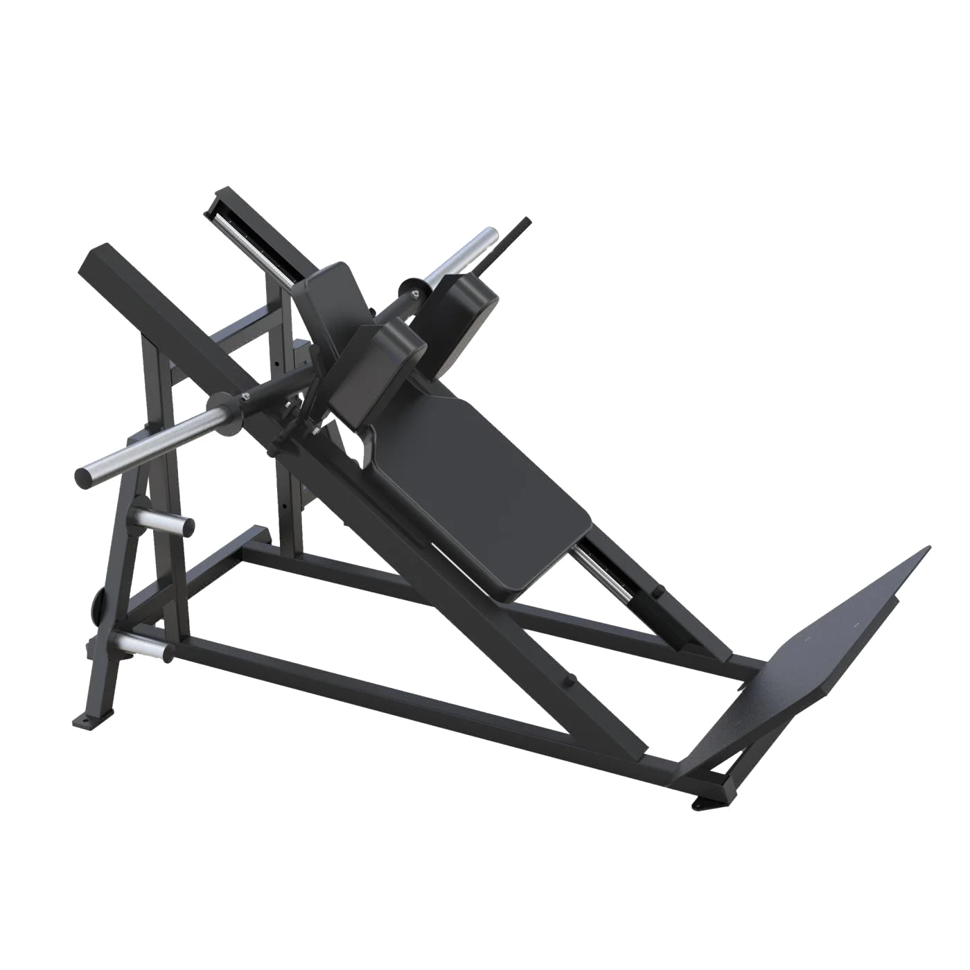 

Hot Sale Wholesale Fitness Equipment Hack Squat Trainer 45 Degree Ramp Leg Buttocks Muscle Strength Training Lifting Machine