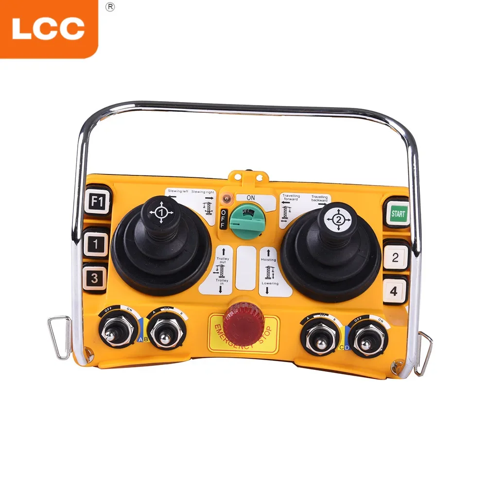 F24-60 Hydraulic Joystick Wireless Remote Control Manufacturer Factory Direct Sale Low Price 12V 24V 36V 48V 110V 120V 220V 460V