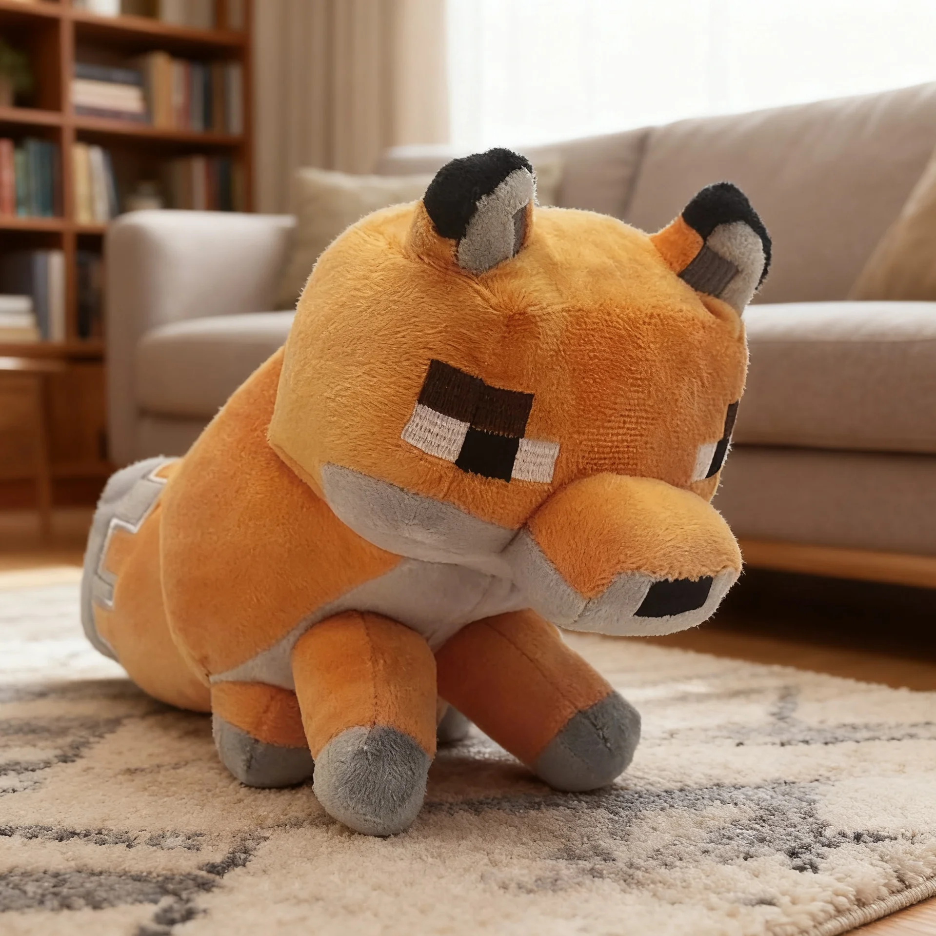 Muñeco de peluche de 18cm, muñeco de juguete de zorro, animales de dibujos animados, juguetes de zorro, regalos de colección de fans para niños y bebés