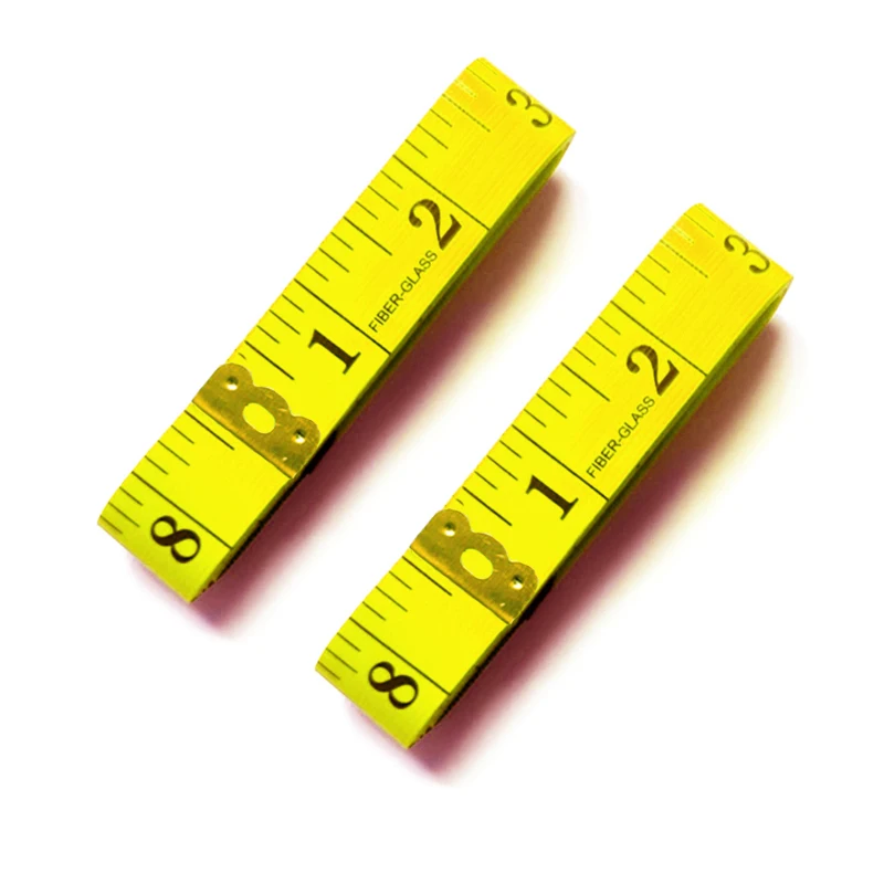 1/2/3/4Pcs 150cm/60-Inch Soft Body Measuring Ruler Tailor Tape Measure Centimeter Meter Sewing Measuring Tape in Random Colors