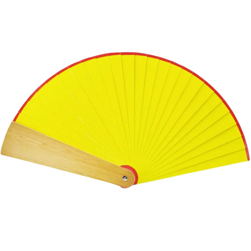 

1Pcs Foldable Color Changing Fan Handheld Prop Fan for Stage Light Effect Ideal for Performance and Daily Accessory