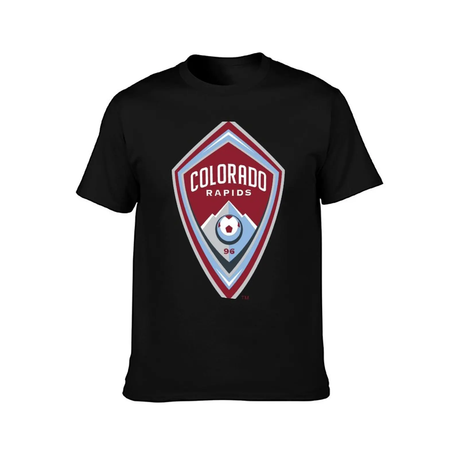Colorado Rapids Soccer Club T-Shirt Holiday Casual Short Sleeve Top T-Shirt