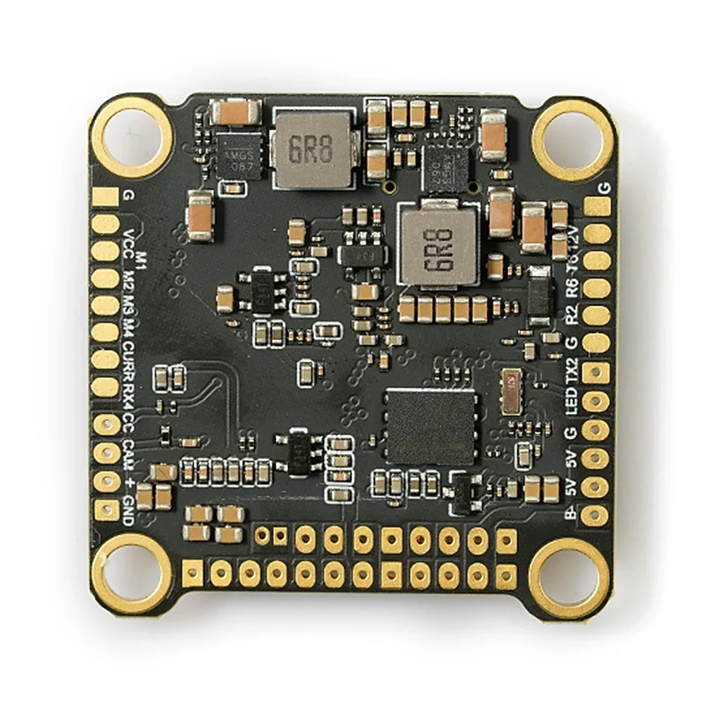 SkyDElFOXEER F722 V4 Flight Controller ICM42688, Barometer, OSD, Black Box 16M, BEC DC5V/3A, DC12V/3A, 4-6S Lipo for RC FPV Dron