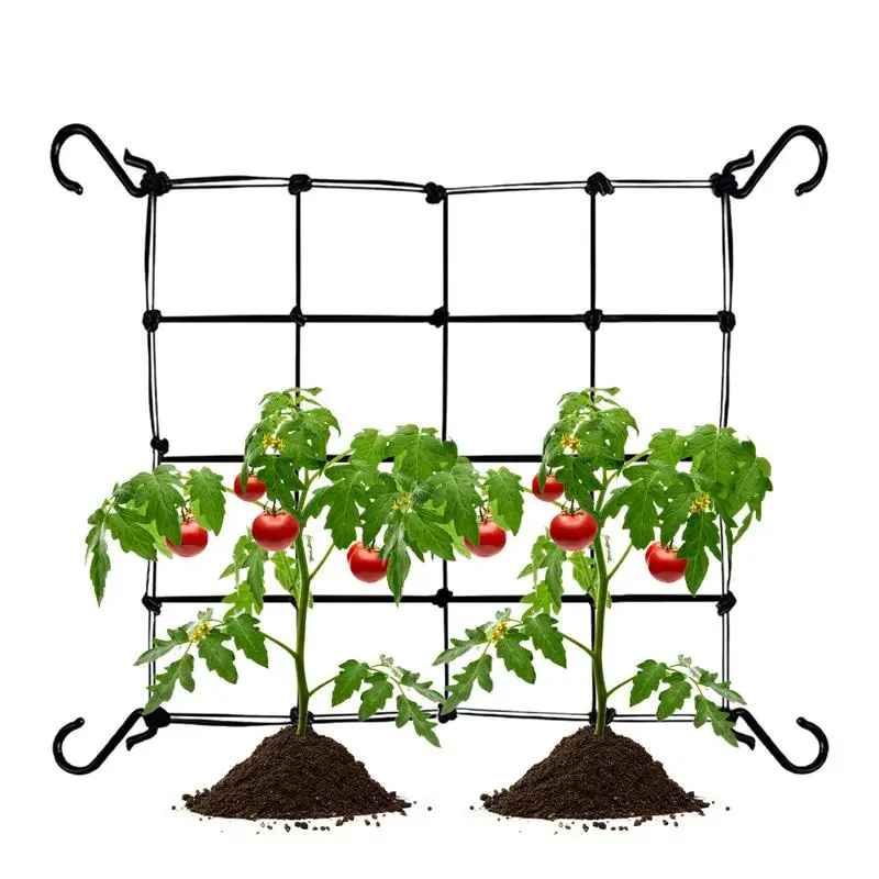 

Cucumber Trellis Set A-Frame Trellis For Garden Vegetable Plant Grow Support Plant Grow Mesh Tents Garden Fence Trellis Flexible