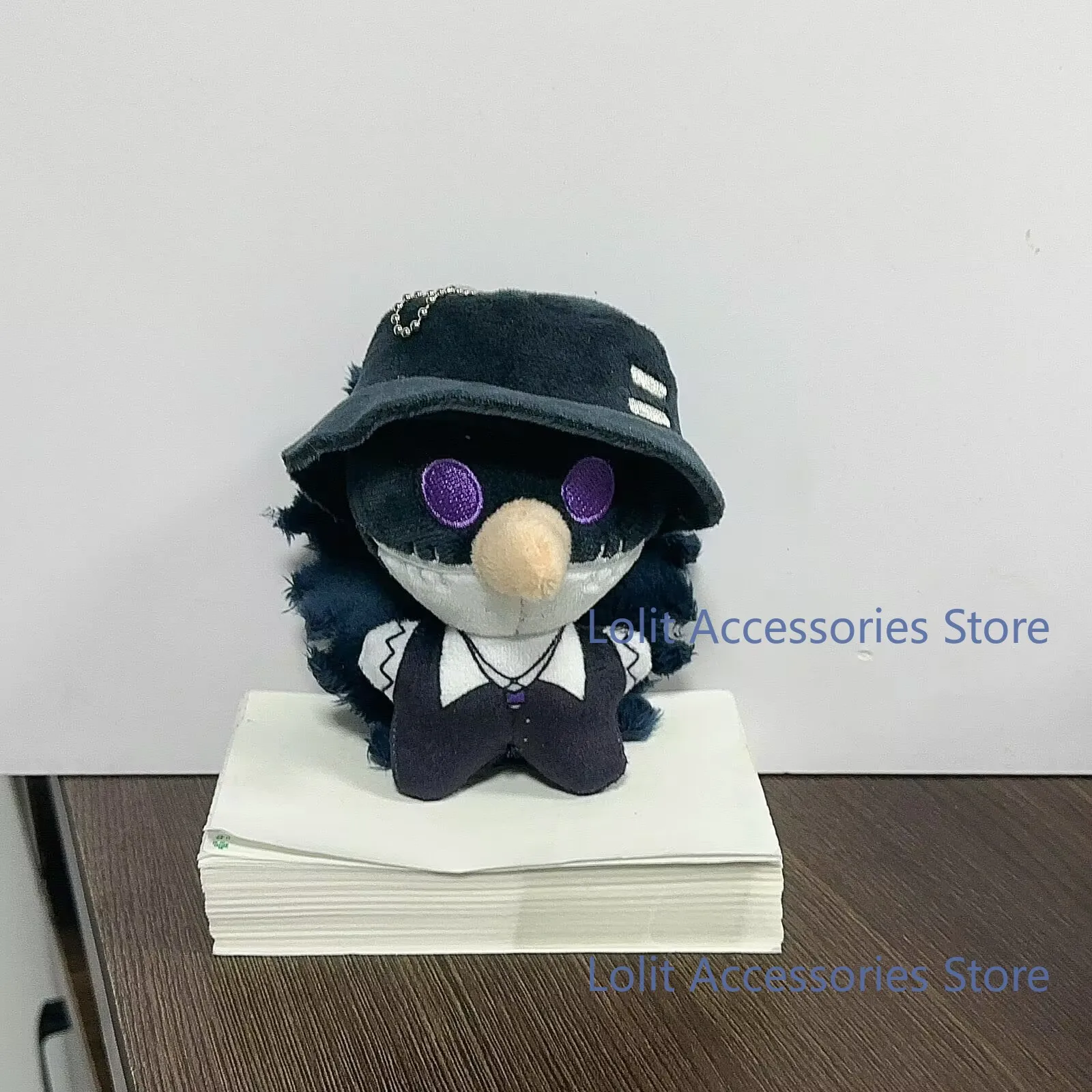 Anime Identity V Knight Kevin Alonso Hastur Orpheus Leo Beck Charles Holt‌ The Circus Ann Plushie Keychain Pendant Puppet Gift