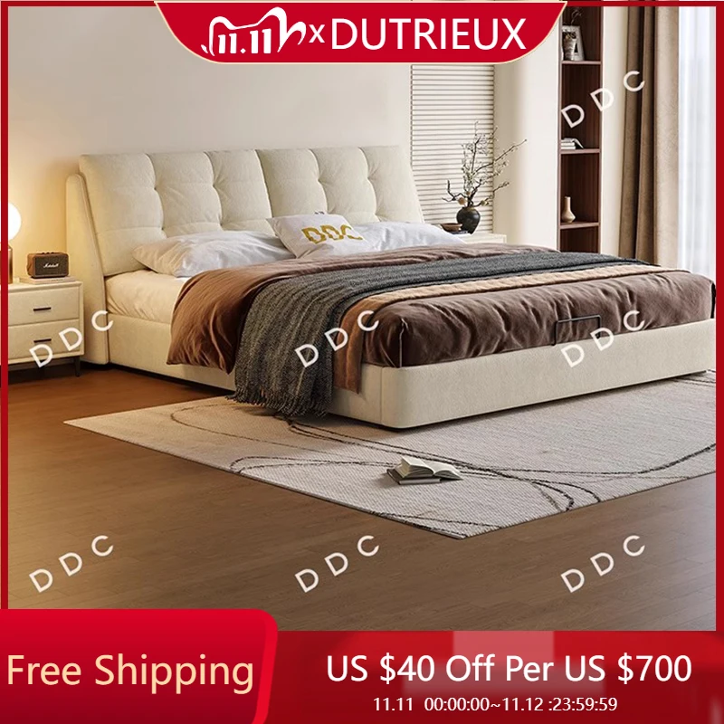 

Design Castle Bed Unique Trendy Platform Sleeping Princess Unique Wooden Children King Size Bed Modern Beliche Office Furniture