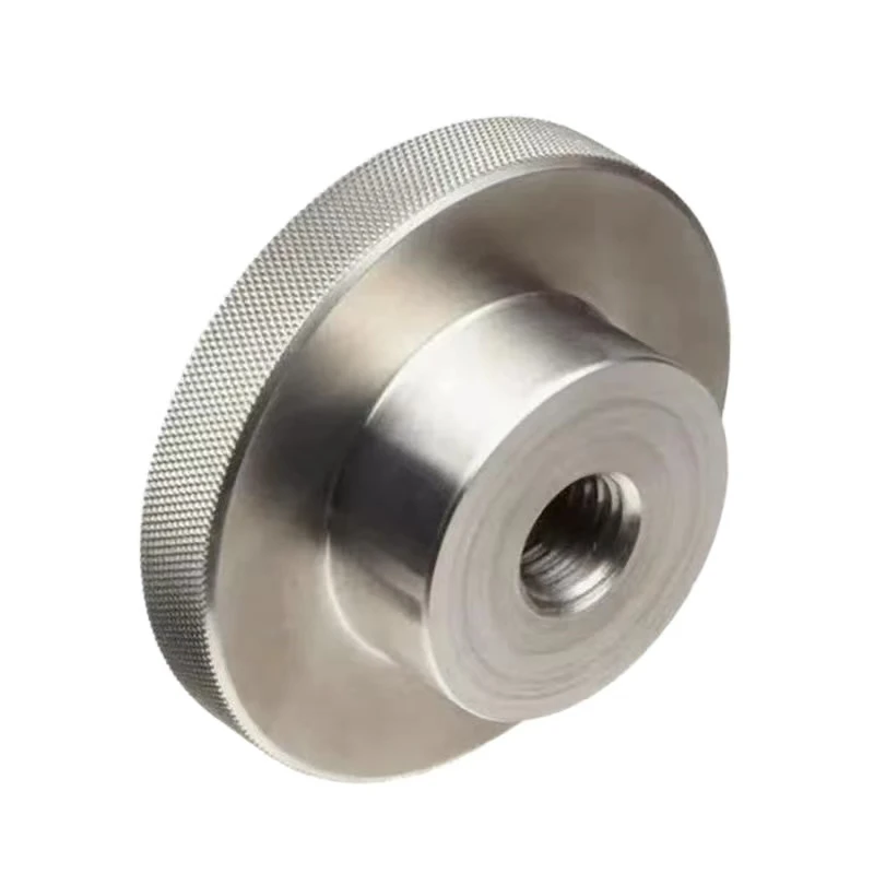 

Customized Metal Parts Stainless Steel Aluminum Turning Cutting Milling Precision Internal Thread Knob