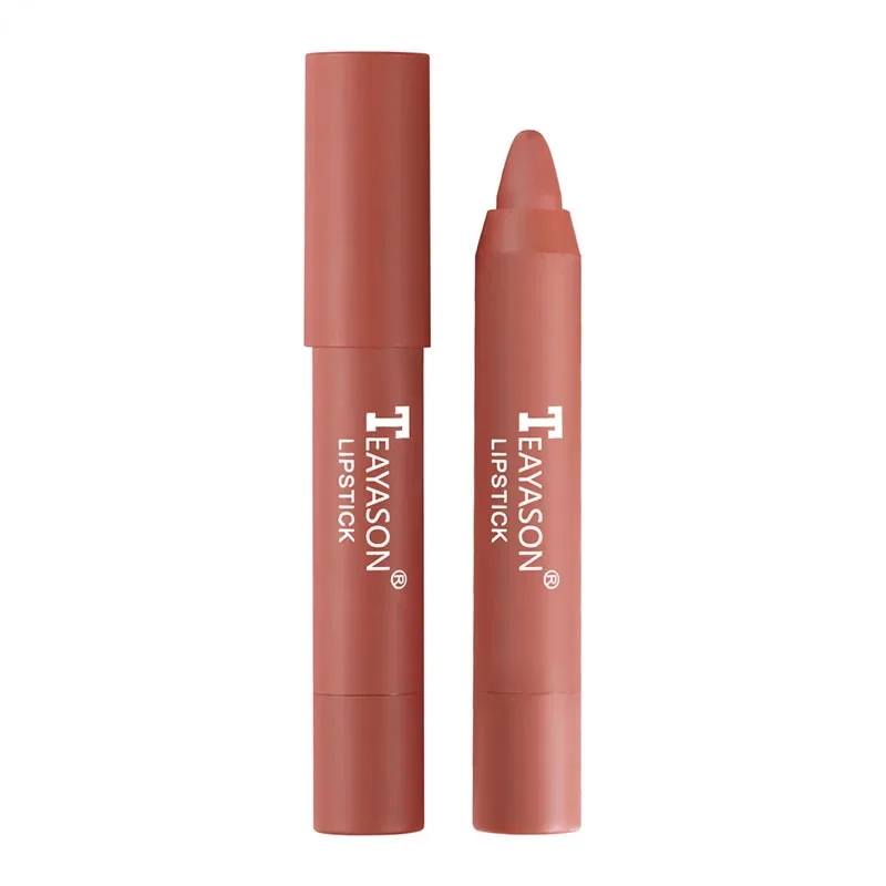 Matte matte lipstick color developing moisturizing lip gloss easy to color lip glaze rotating lipstick pen matte lipstick makeup