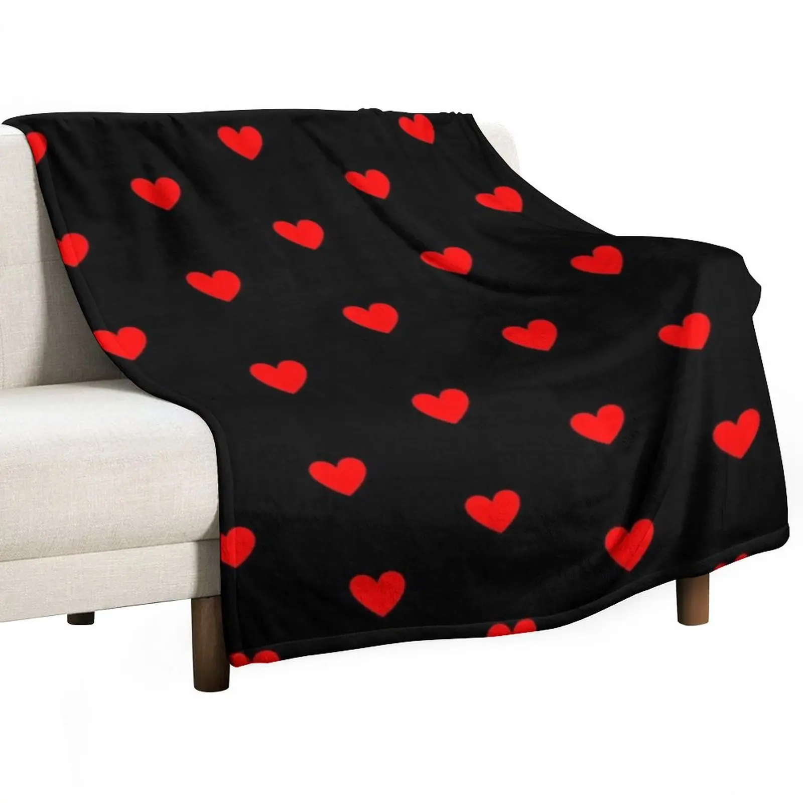 

Red Heart Throw Blanket sofa bed Blankets Sofas Of Decoration