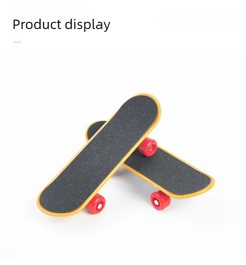 Finger Skateboard Game para Parrot, Intelectual Cool Fingerboard, Finger Joint, Plastic Promotion Board