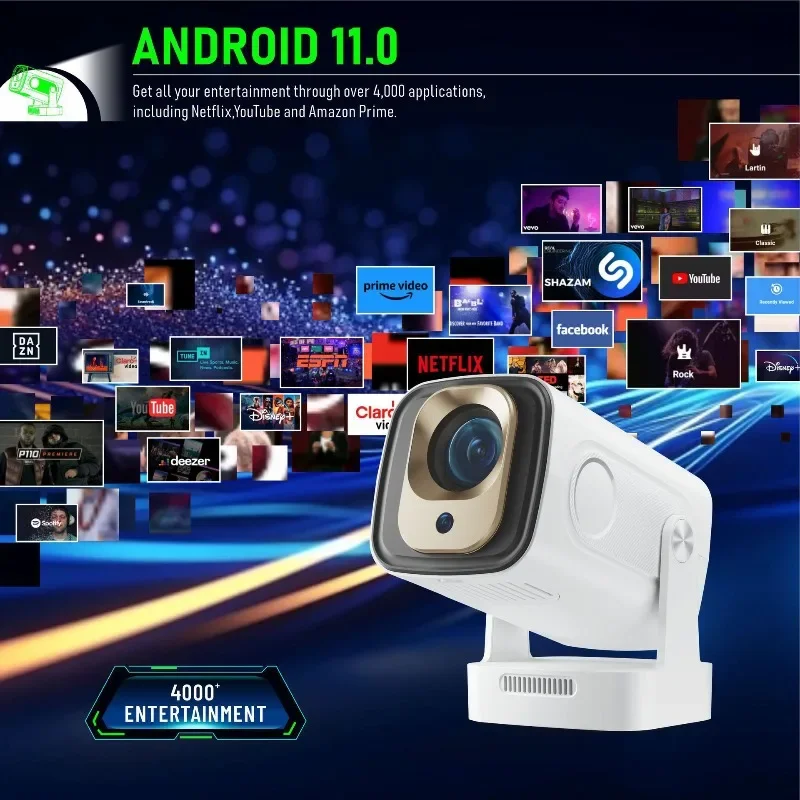 Automatic focusing small voice overseas version projector