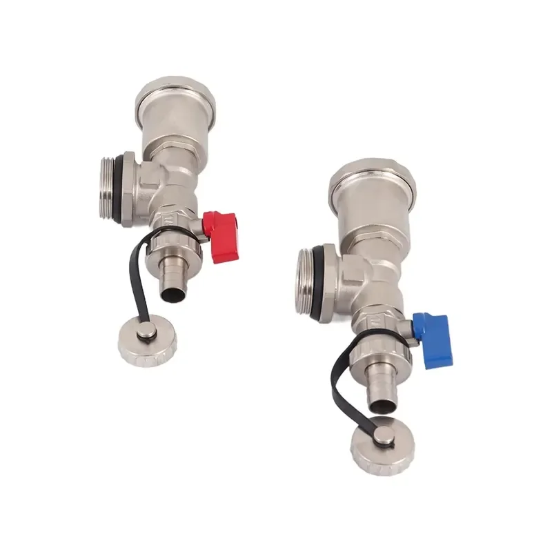 Hot System Water Heater Floor Pressure Reducing Air Vent Boiler Brass Drain Valves Ball For Underfloor Heating System