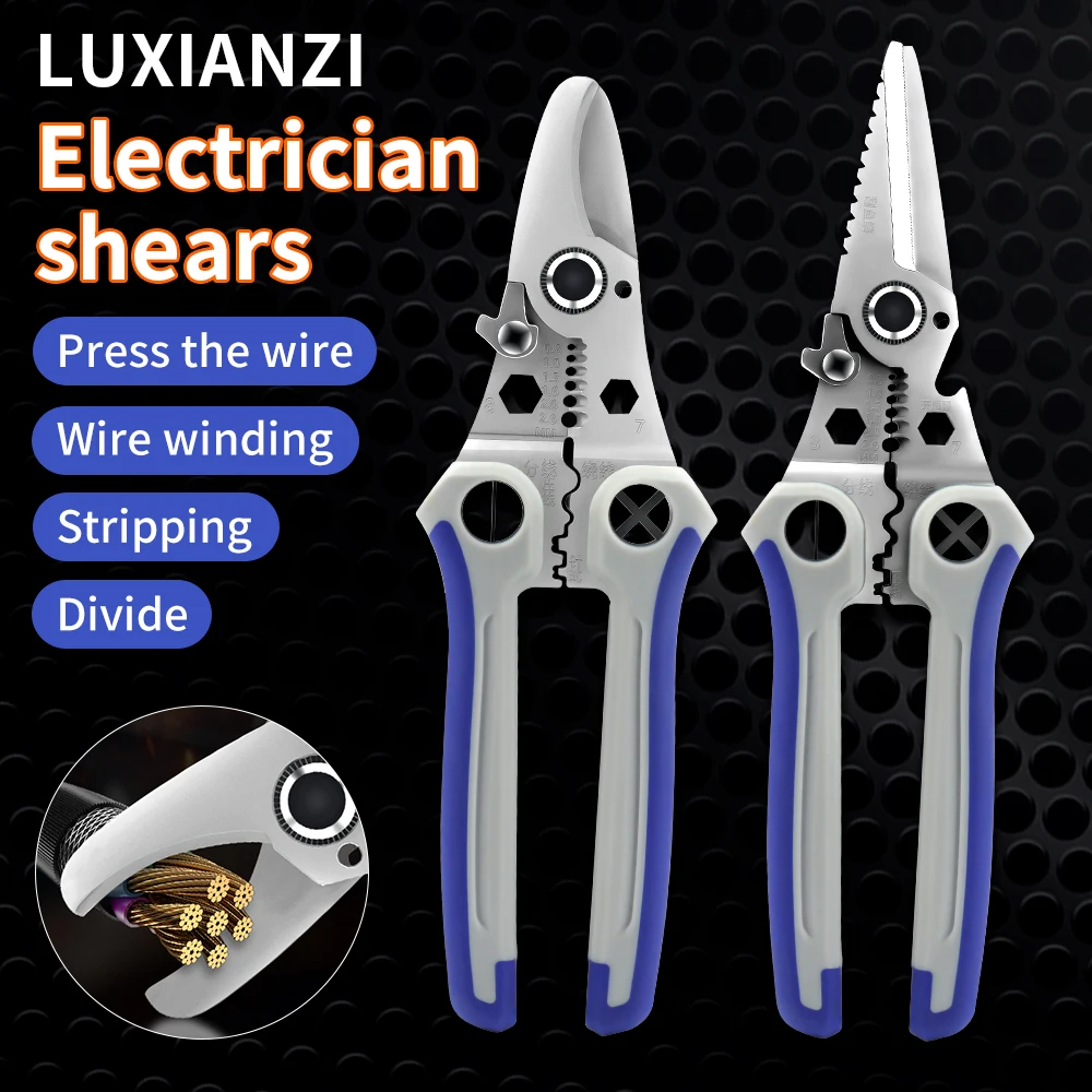 luxianzi-alicate-de-descascamento-multifuncional-cortador-de-cabo-terminal-ajustavel-ferramenta-de-reparo-manual-descascador-de-fio-automatico
