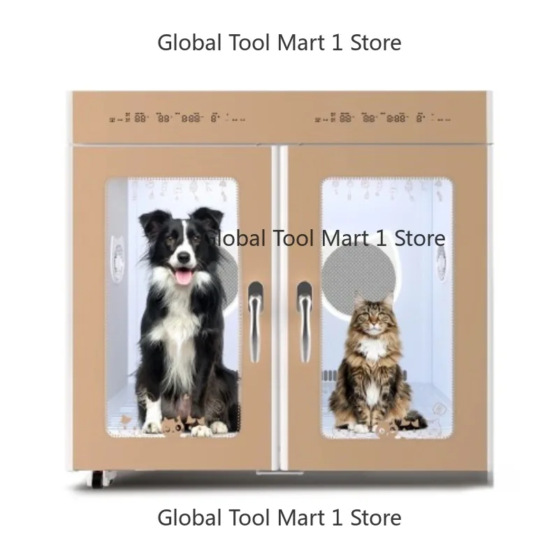 Grooming Home Use Sma-rt Dryer with Plastic Box Large Capacity for Dogs & Cats Super Silent 350L Dryer for Pet Hair