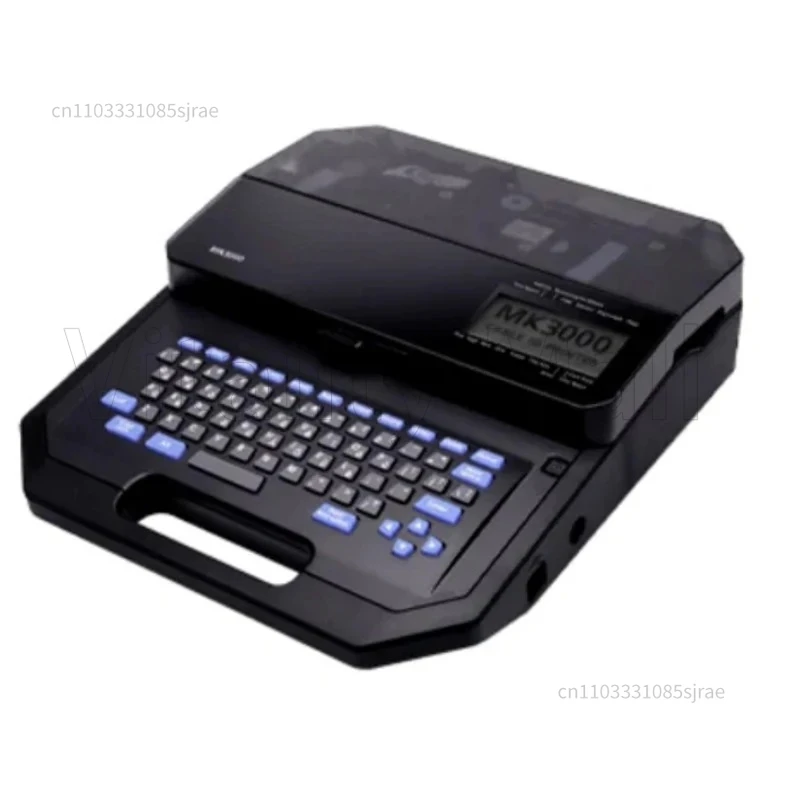 

10Pcs Compatible MK3000 and MK5000 Cable ID PRINTER RC-TU150B CABLE ID IC RIBBON (BLACK) 150M Use On