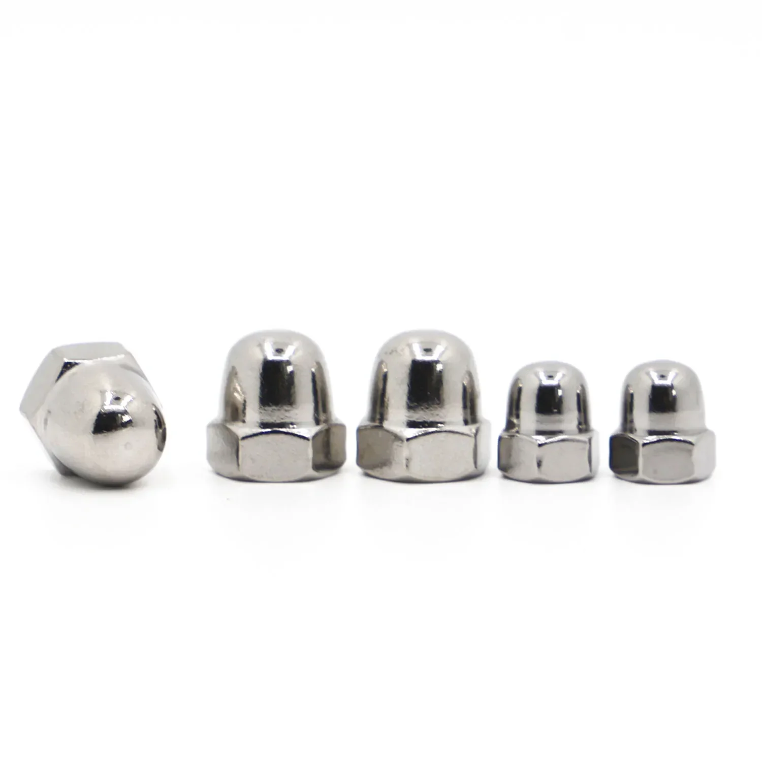 M3 M4 M5 M6 M8 M10 M12 M14 M16 304 Stainless Steel Acorn Cap Nut Decorative Cover Dome Cap Nuts DIN1587