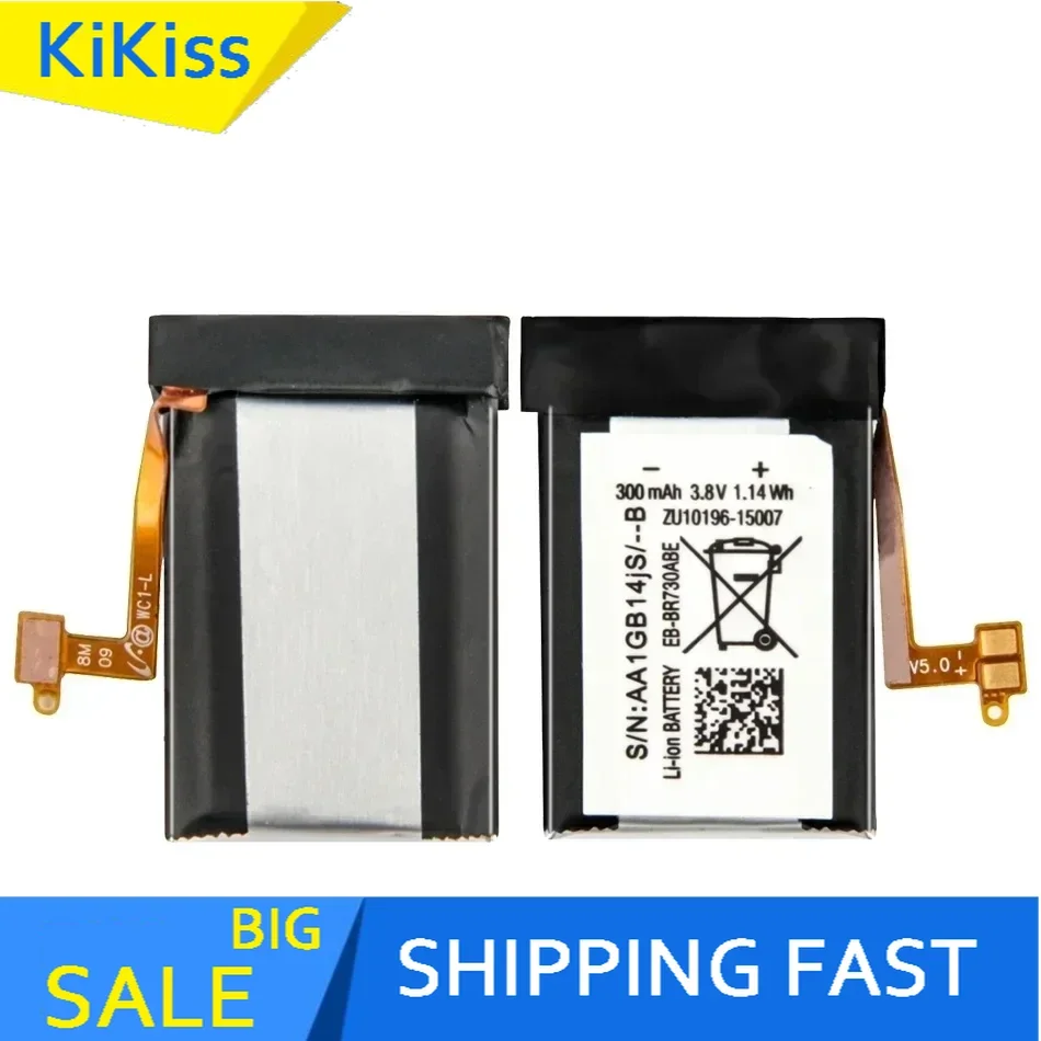 Battery EB-BR730ABE For Samsung Gear Sport SM-R600 S2 3G R730 SM-R730A R730V SM-R730S SM-R730T SM-R735T Watch Bateira 300Mah